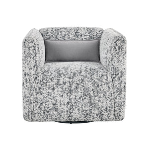 Marlow Jacquard Fabric Swivel Chair