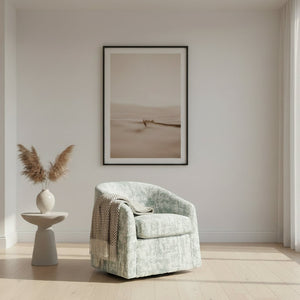 Havenridge Jacquard Fabric Swivel Chair