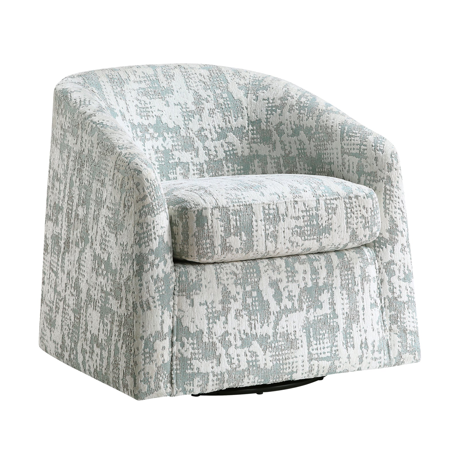 Havenridge Jacquard Fabric Swivel Chair