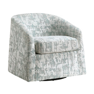 Havenridge Jacquard Fabric Swivel Chair