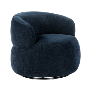 Rhea Chenille Fabric Swivel Chair