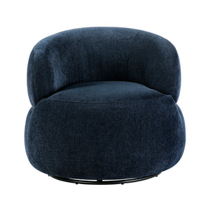 Rhea Chenille Fabric Swivel Chair