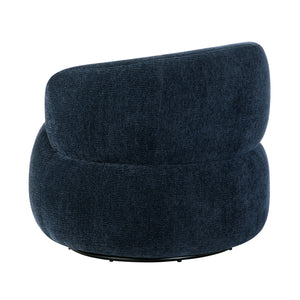 Rhea Chenille Fabric Swivel Chair