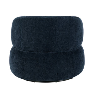 Rhea Chenille Fabric Swivel Chair