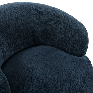 Rhea Chenille Fabric Swivel Chair
