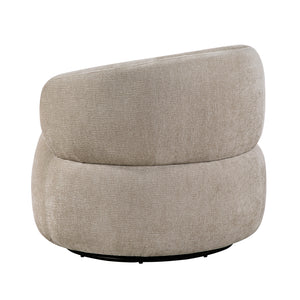 Rhea Chenille Fabric Swivel Chair