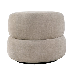 Rhea Chenille Fabric Swivel Chair