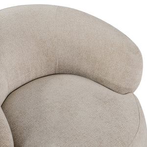 Rhea Chenille Fabric Swivel Chair