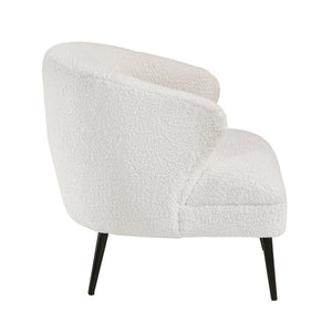 Hudson Boucle Fabric Accent Chair