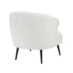 Hudson Boucle Fabric Accent Chair