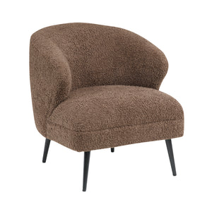 Hudson Boucle Fabric Accent Chair