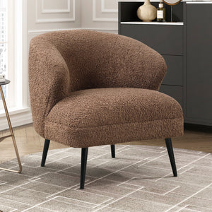 Hudson Boucle Fabric Accent Chair