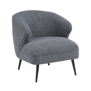 Hudson Boucle Fabric Accent Chair