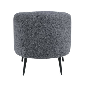 Hudson Boucle Fabric Accent Chair