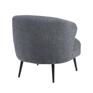 Hudson Boucle Fabric Accent Chair