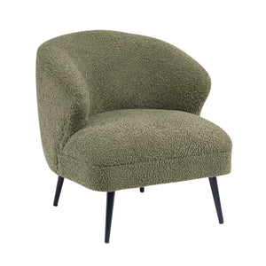 Hudson Boucle Fabric Accent Chair