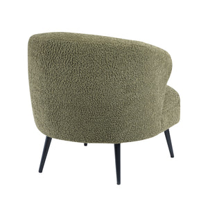Hudson Boucle Fabric Accent Chair