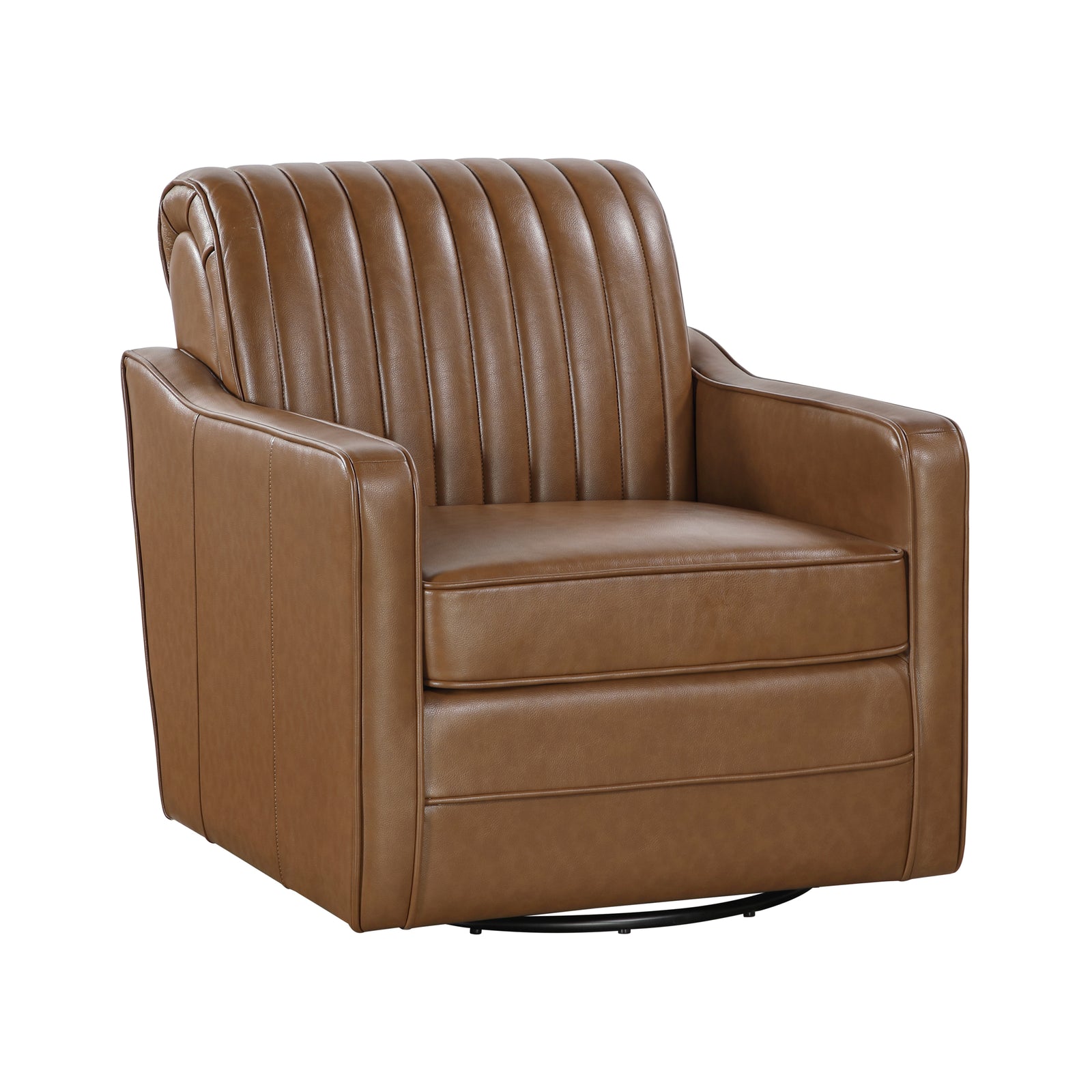 Seroa Faux Leather Swivel Chair