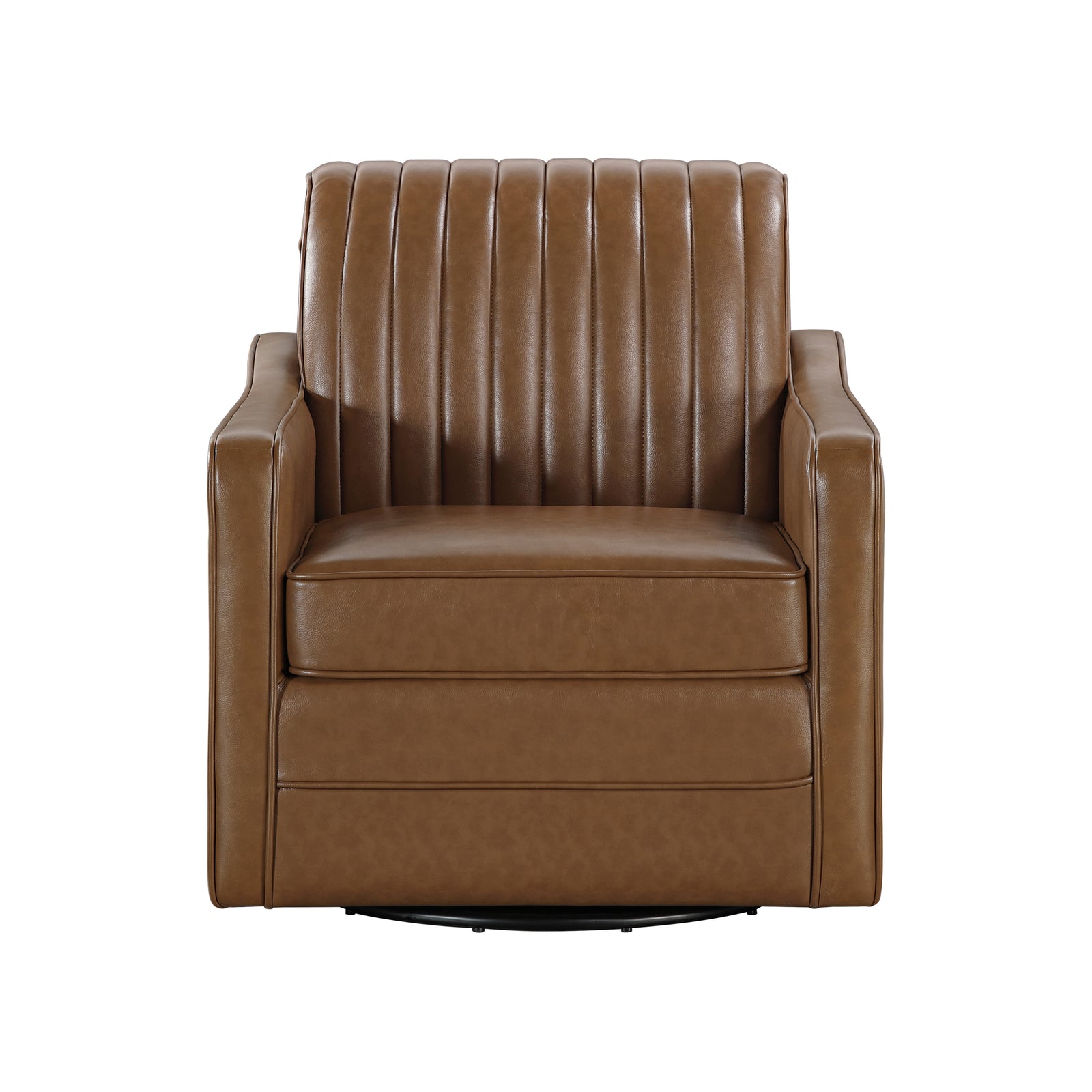 Seroa Faux Leather Swivel Chair