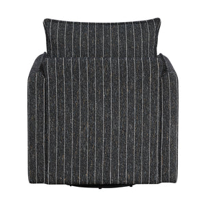 Calmette Textured Fabric Swivel Chair