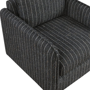 Calmette Textured Fabric Swivel Chair