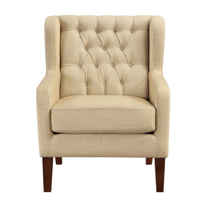 Clark Textured Fabric Accent Chair