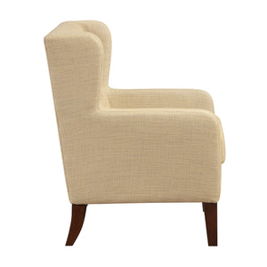 Clark Textured Fabric Accent Chair