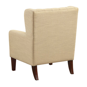 Clark Textured Fabric Accent Chair