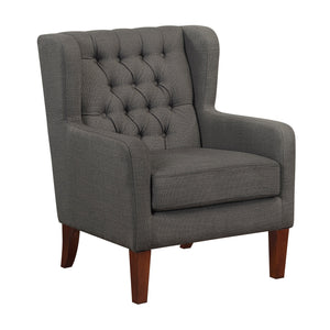 Clark Textured Fabric Accent Chair