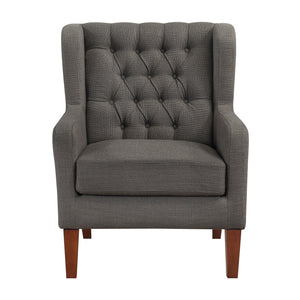 Clark Textured Fabric Accent Chair
