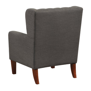 Clark Textured Fabric Accent Chair