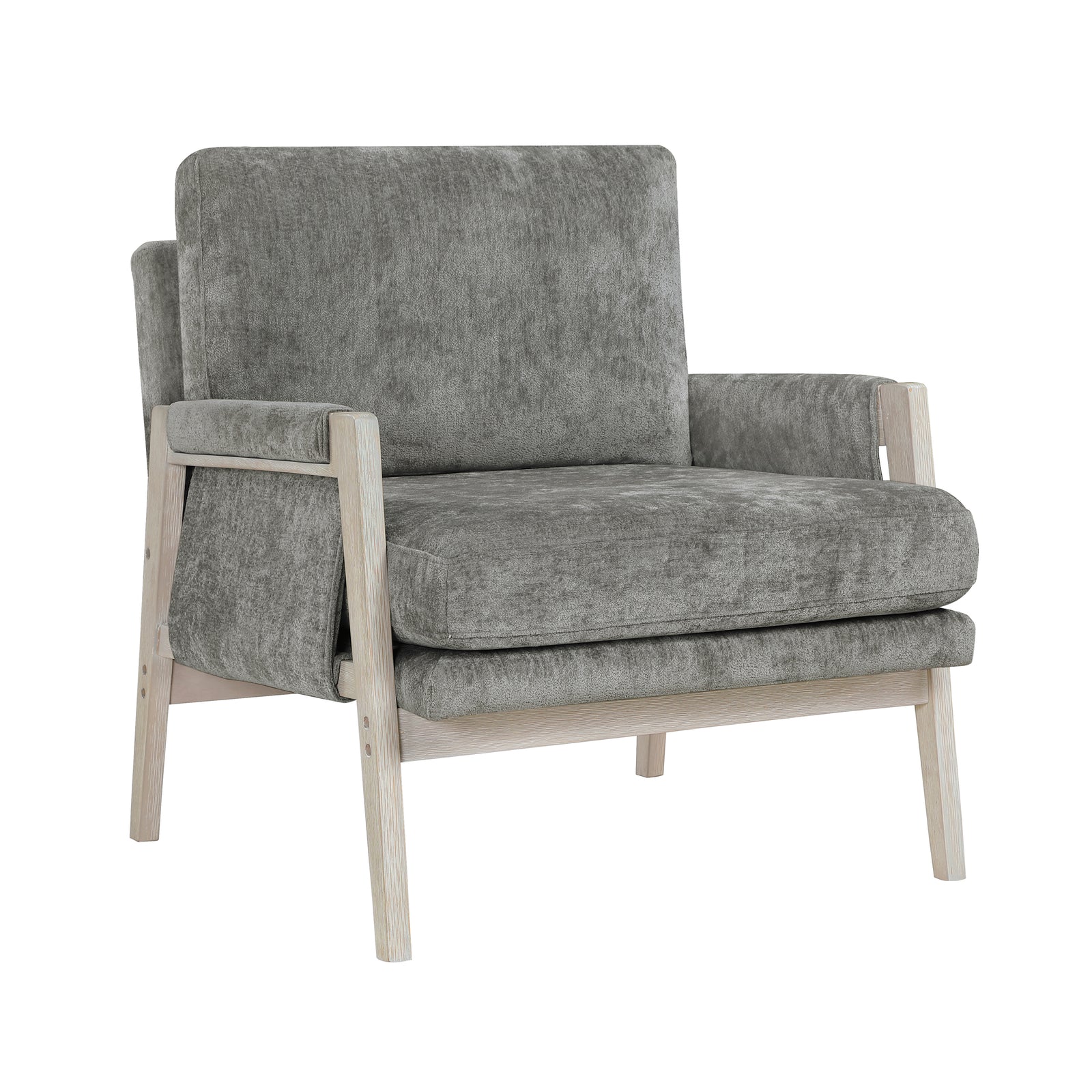 Willia Chenille Fabric Accent Chair