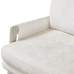 Willia Chenille Fabric Accent Chair