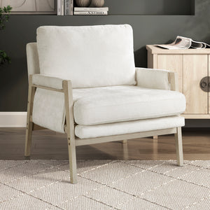 Willia Chenille Fabric Accent Chair