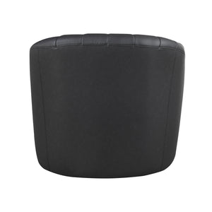 Tarn Leather Match Swivel Chair