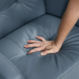 Novara Leather Match Accent Chair
