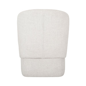 Veli Boucle Dining Chair with Caster Base