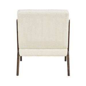 Zenith Corduroy Fabric Accent Chair