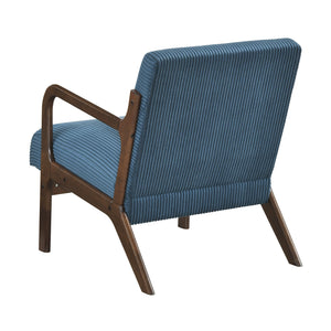 Zenith Corduroy Fabric Accent Chair