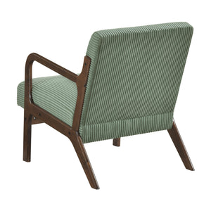 Zenith Corduroy Fabric Accent Chair