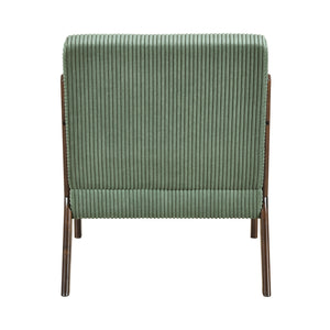 Zenith Corduroy Fabric Accent Chair