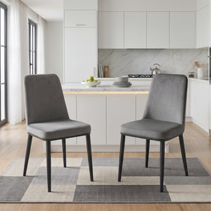 Pieter Velvet Dining Chair