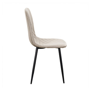 Liva Textured Fabric Dining Chair