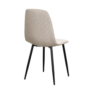 Liva Textured Fabric Dining Chair