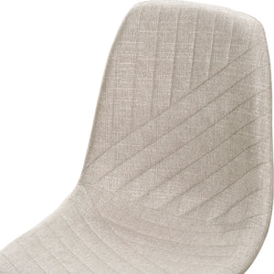 Liva Textured Fabric Dining Chair