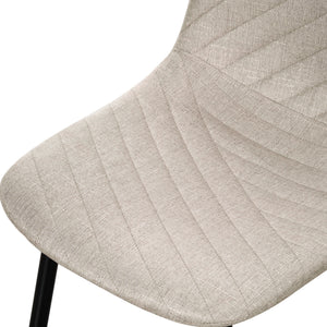 Liva Textured Fabric Dining Chair
