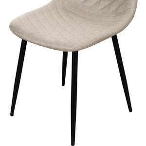 Liva Textured Fabric Dining Chair