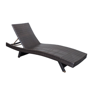 Serene Powder Coated Aluminum Frame Outdoor Chaise Lounger