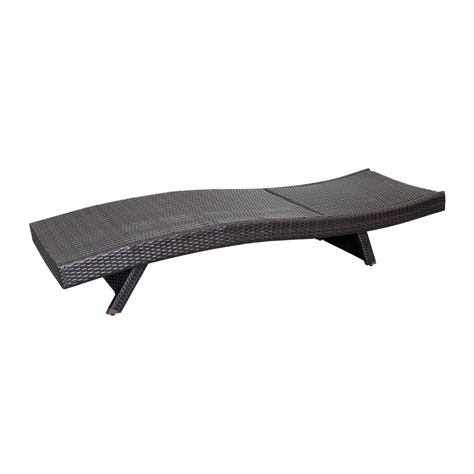Serene Powder Coated Aluminum Frame Outdoor Chaise Lounger