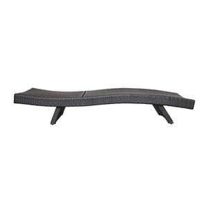 Serene Powder Coated Aluminum Frame Outdoor Chaise Lounger